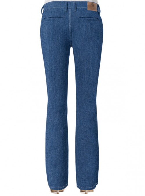 Bootcut Jeans Blau