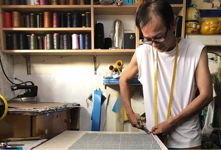 Jeans nach Mass - Die Herstellung